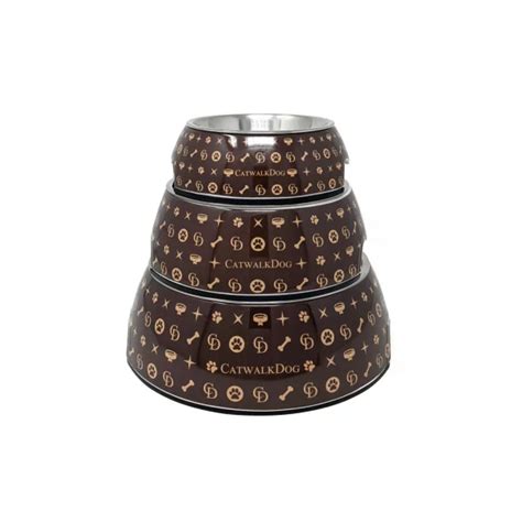 ciotola in oro per gatti louis vuitton